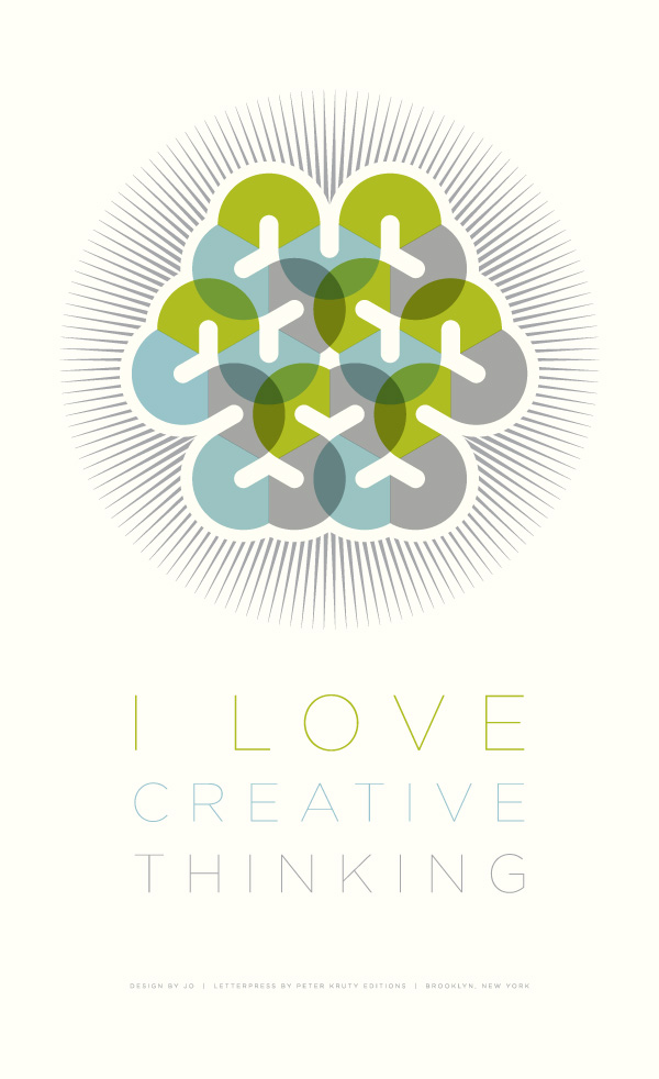 I Love Creative Thinking by Jose Ortiz