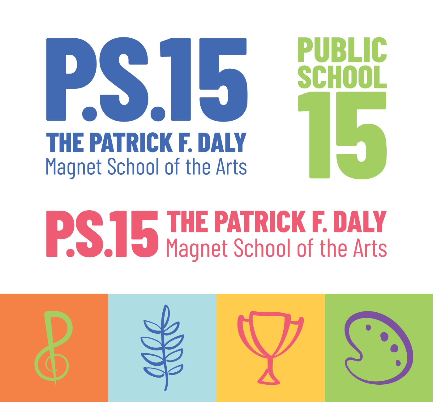 P.S.15 Logo & Icons