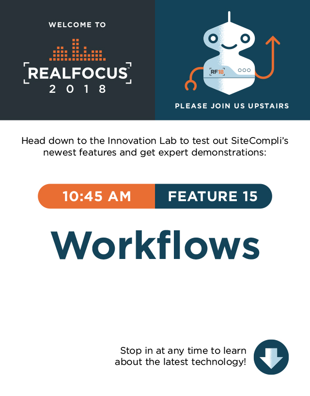 Real Focus 2018 Directory Signage Real Focus 2018 Directory Signage