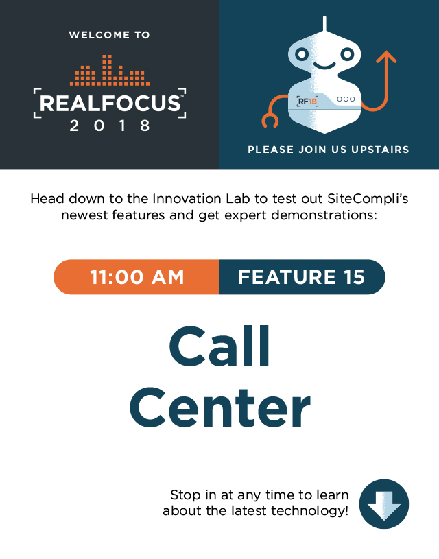 Real Focus 2018 Directory Signage Real Focus 2018 Directory Signage