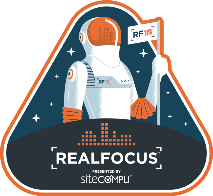 Real Focus 2018 Astronaut Sticker