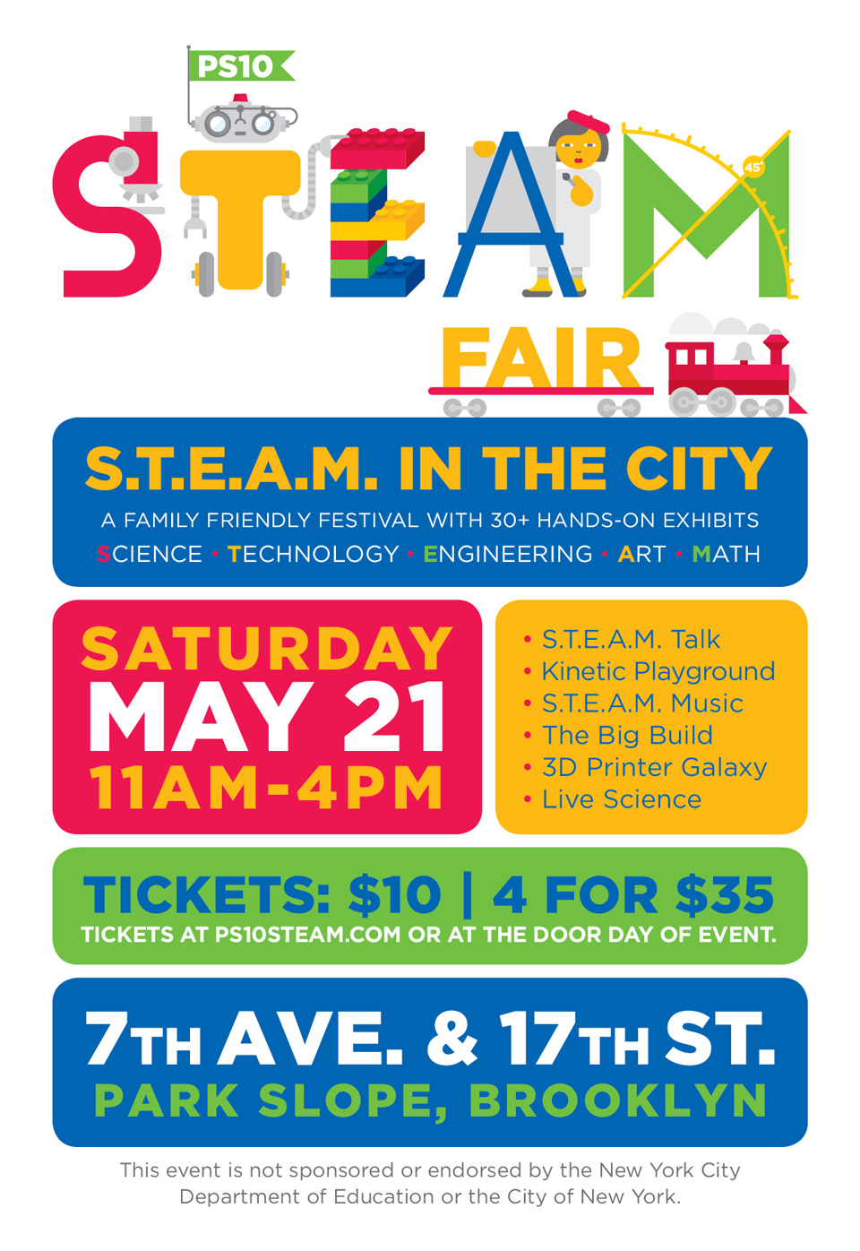 S.T.E.A.M. Save the Date Postcard S.T.E.A.M. Save the Date Postcard
